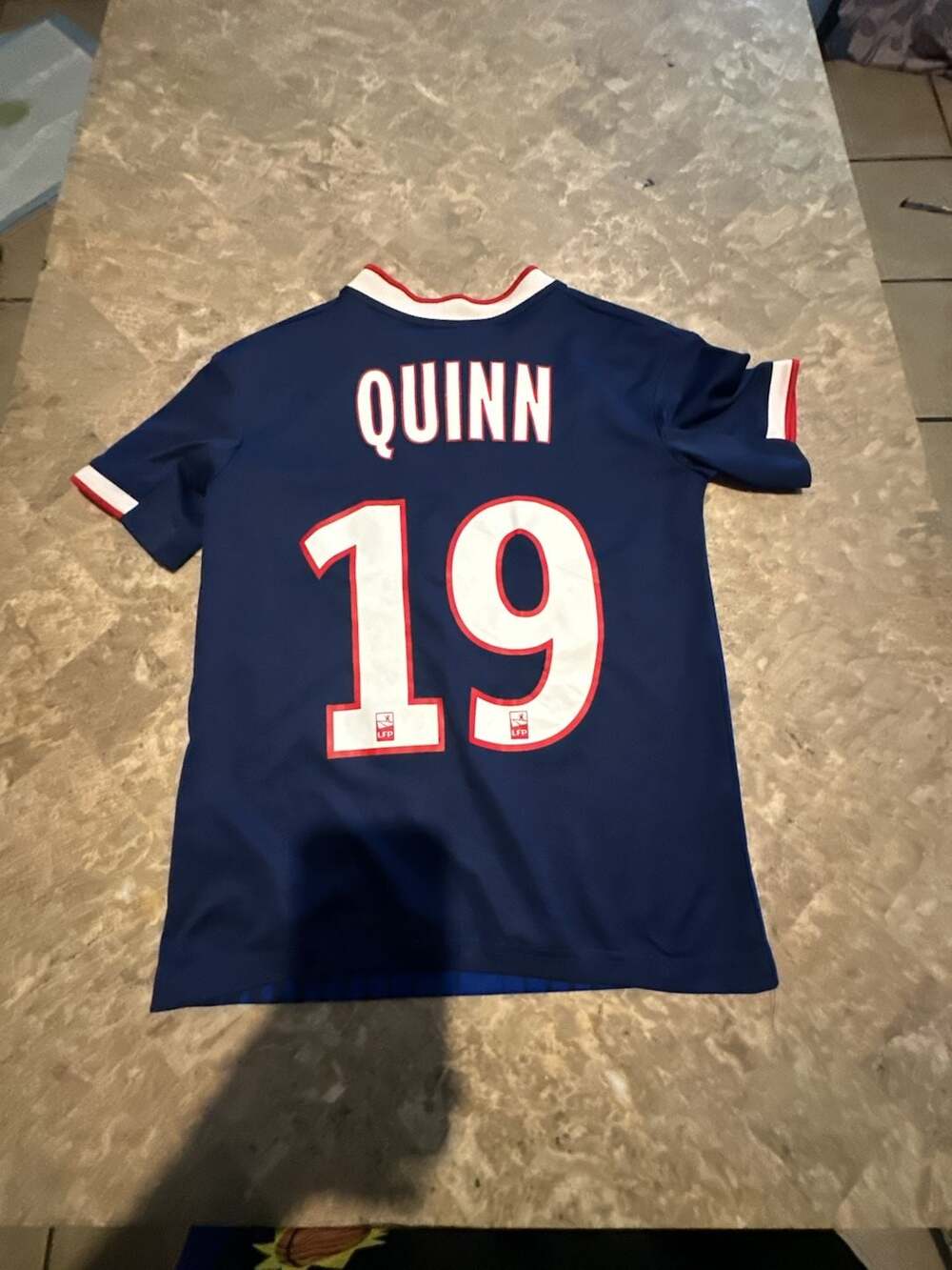 Adidas Olympique Lyonnais 14 Jersey Quinn #19 Youth 9-10 adult xxs